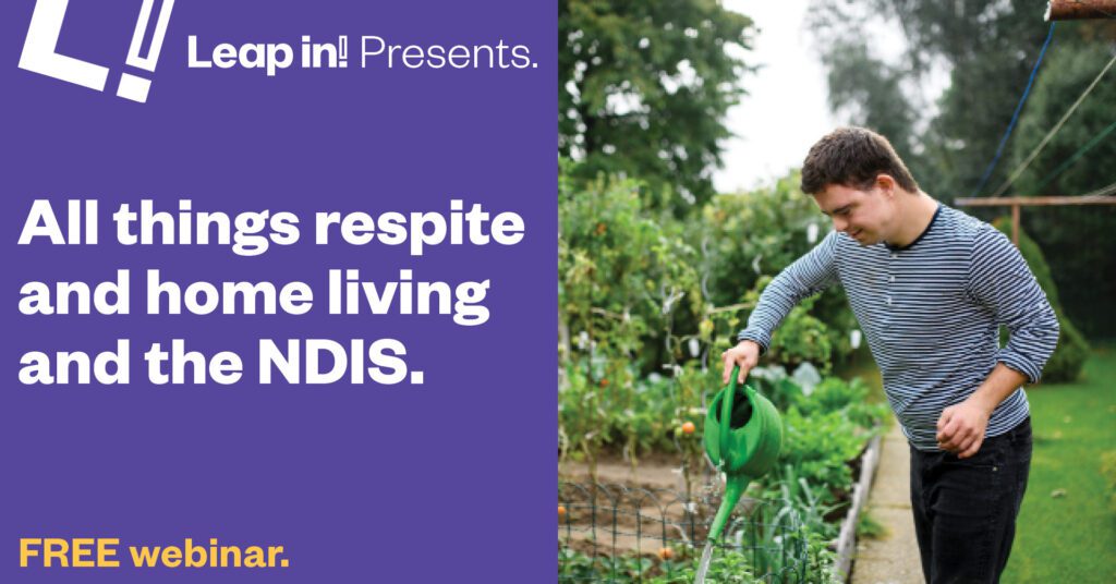 All things respite and home living promo tile