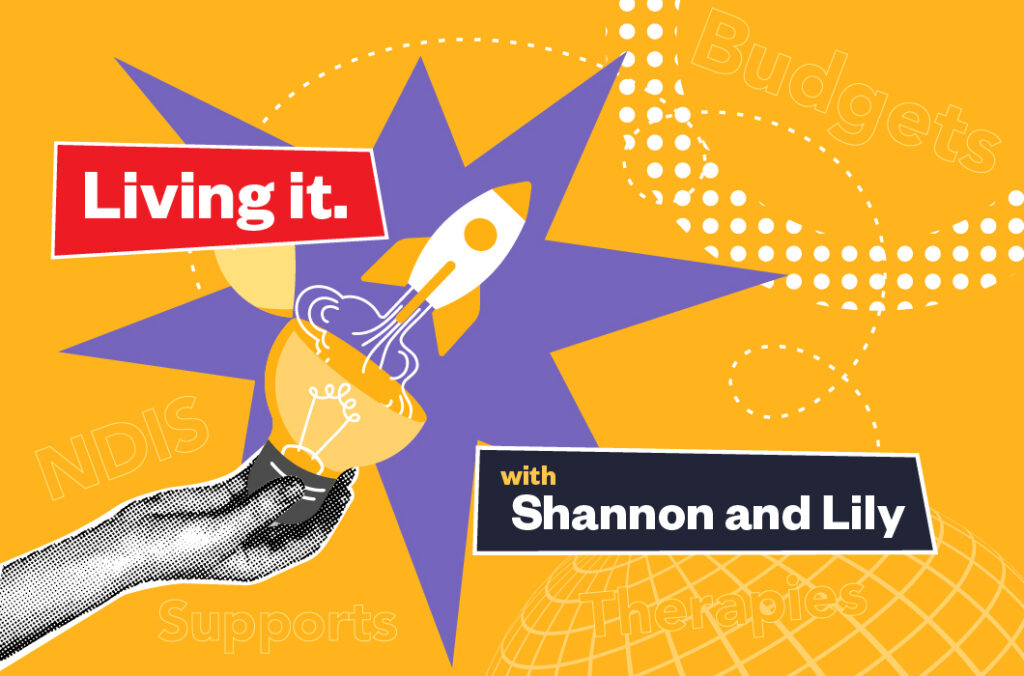 Living it with Shannon and Lily graphic