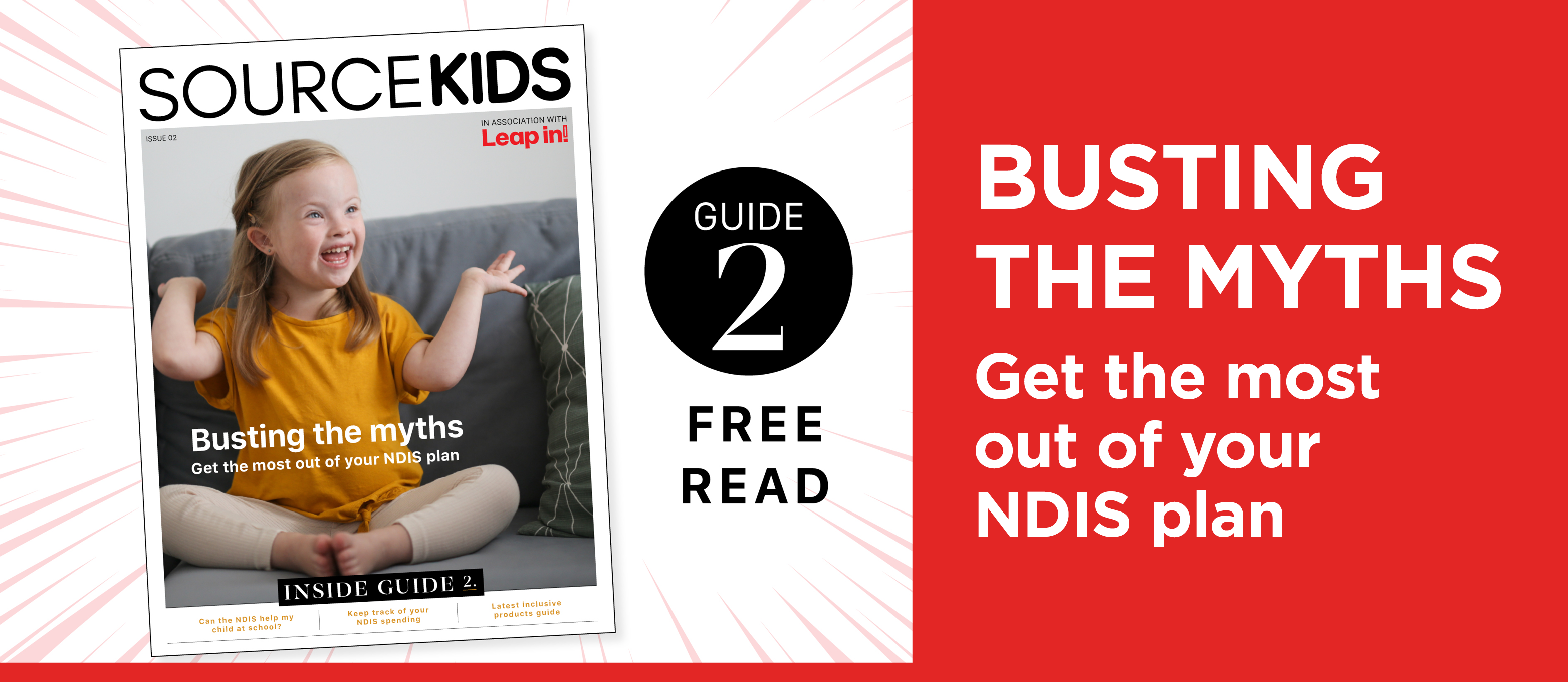 Busting the Myths – new Source Kids and Leap in! NDIS emagazine